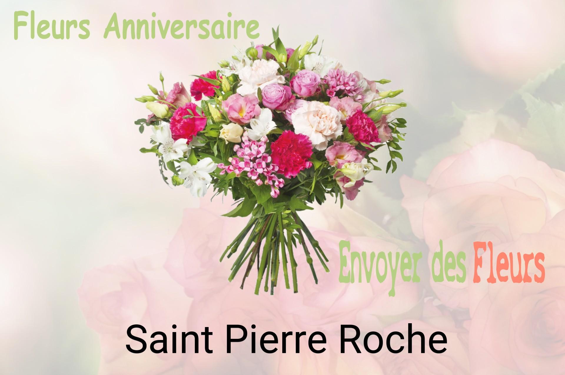 Bouquet de fleurs d’anniversaire livré à Saint-Pierre-Roche