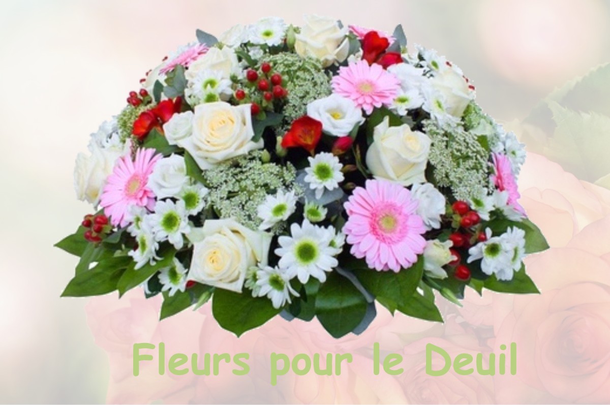 fleurs deuil SAINT-PIERRE-ROCHE
